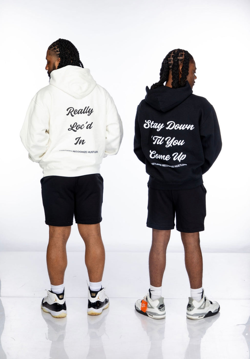 Really Loc’d In—Signature White Hoodie