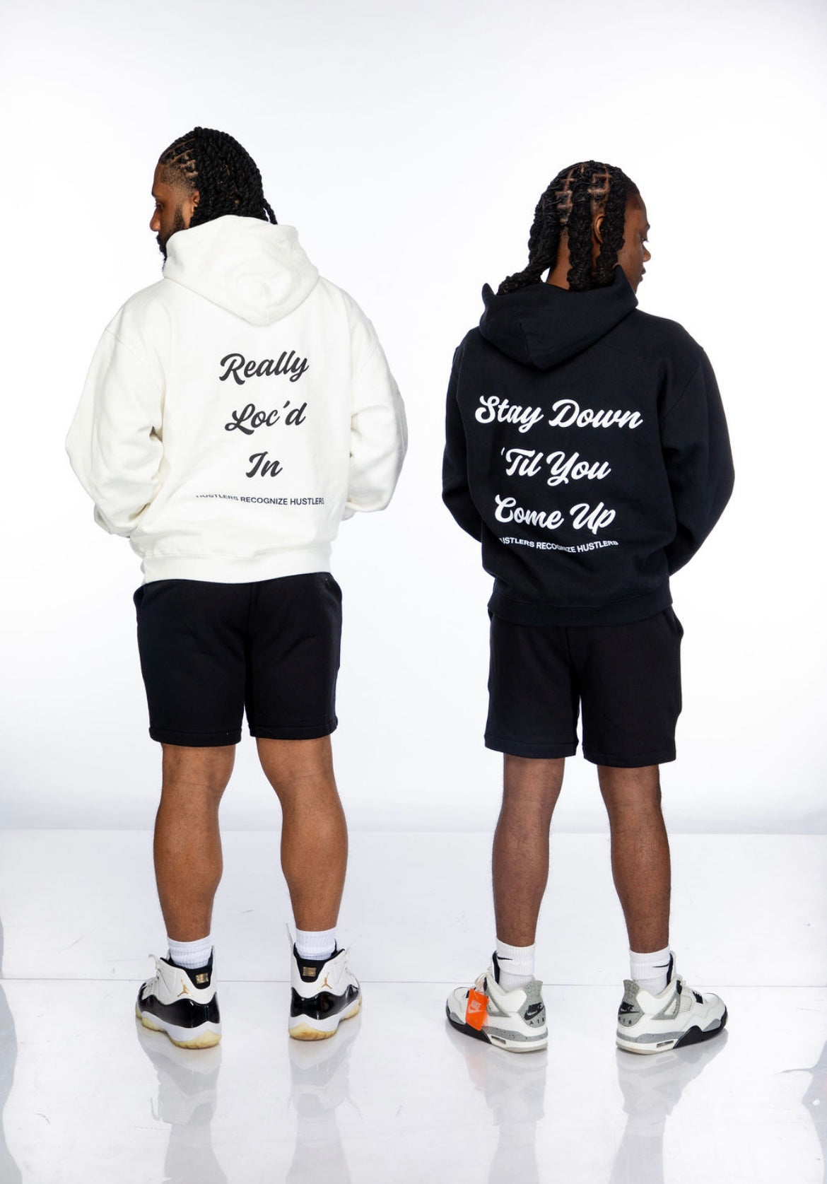 Really Loc’d In—Signature White Hoodie