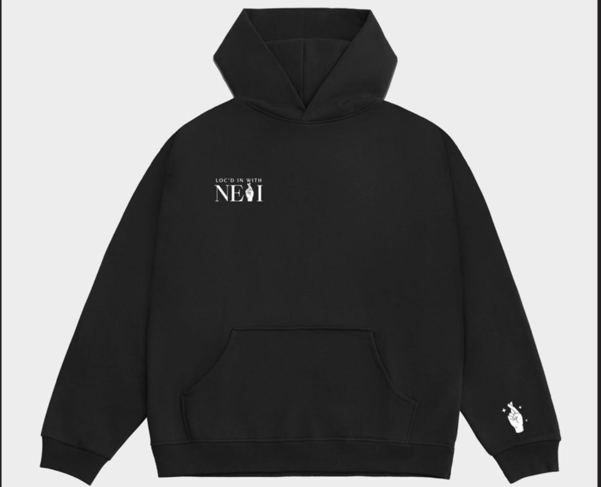 Stay Down Til You Come Up — Black Signature Hoodie