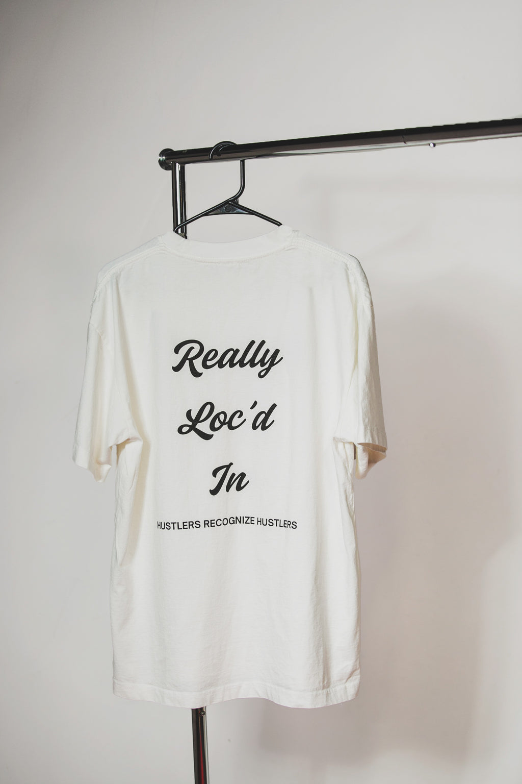 Really Loc’d In— White Signature Tee